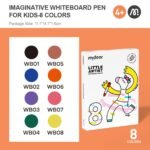 White Board Markers - 8 Colors - Image 10